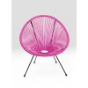 KARE Design Sessel Acapulco Pink- Outdoormöbel