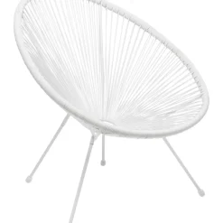 KARE Design Sessel Acapulco Weiss- Outdoormöbel