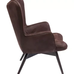 KARE Design Sessel Angels Wings Black Brown Eco- Sessel