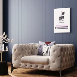 KARE Design Sessel Bellissima Velvet Beige 120Cm- Sessel