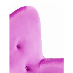 KARE Design Sessel Black Vicky Velvet Purple- Sessel