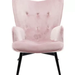 KARE Design Sessel Black Vicky Velvet Rose- Sessel