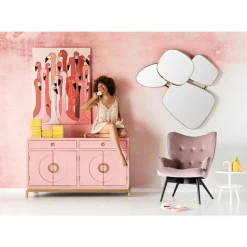 KARE Design Sessel Black Vicky Velvet Rose- Sessel