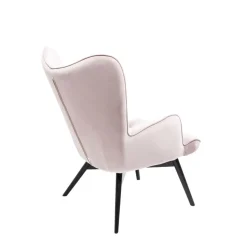 KARE Design Sessel Black Vicky Velvet Rose- Sessel