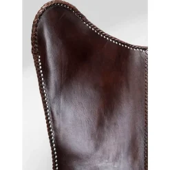 KARE Design Sessel Butterfly Braun- Sessel