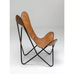 KARE Design Sessel California Leder Braun- Sessel