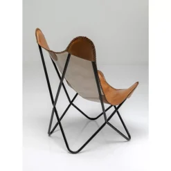 KARE Design Sessel California Leder Braun- Sessel