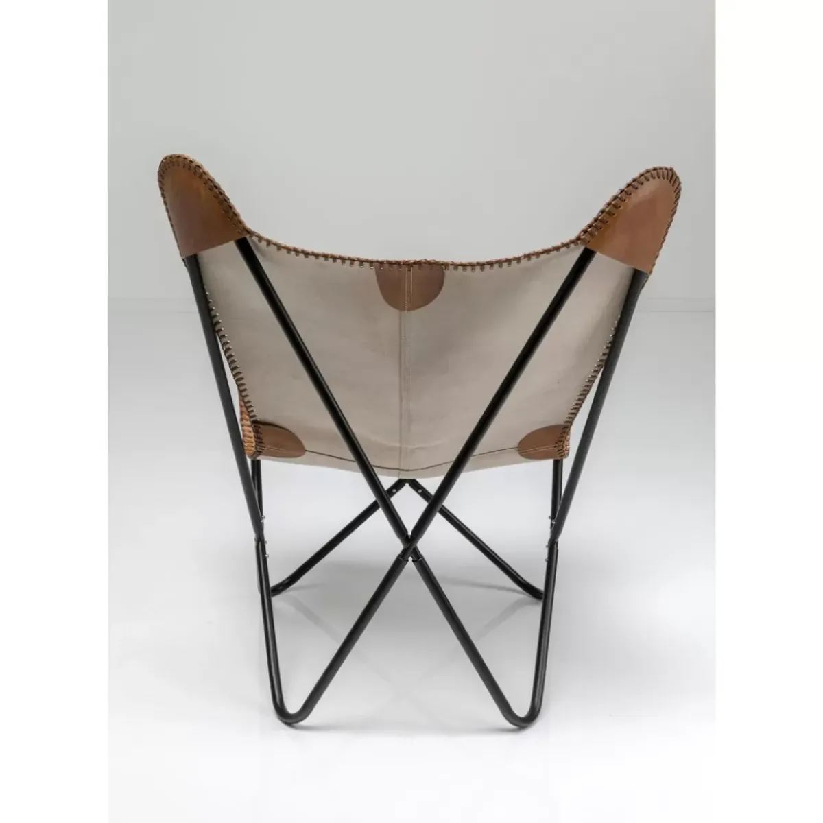 KARE Design Sessel California Leder Braun- Sessel