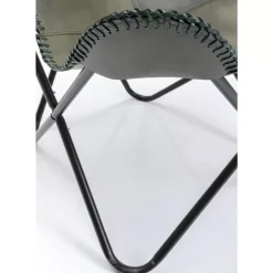 KARE Design Sessel California Leder Khaki- Sessel