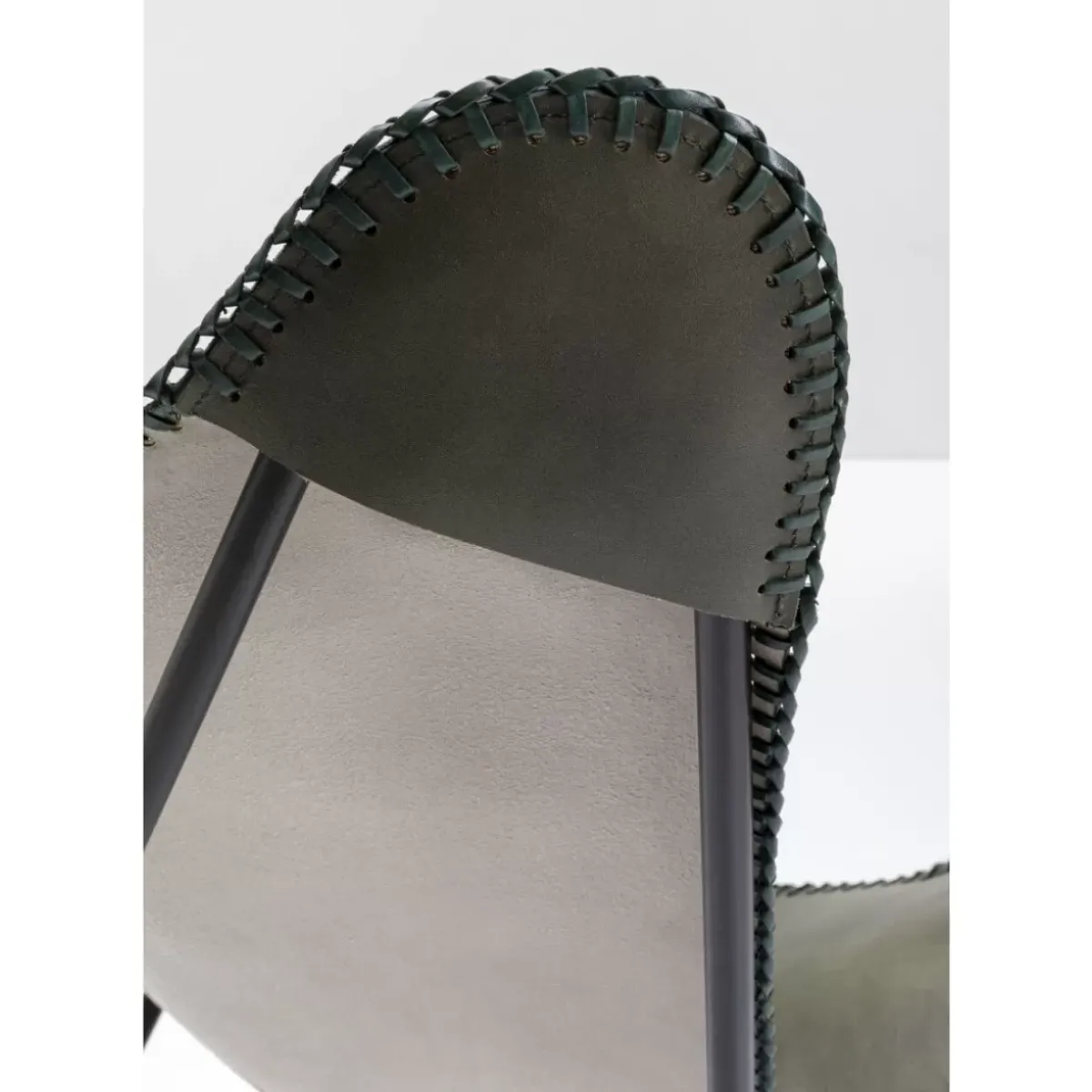 KARE Design Sessel California Leder Khaki- Sessel