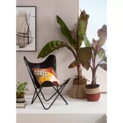 KARE Design Sessel California Leder Schwarz- Sessel