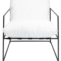 KARE Design Sessel Cuby Garden Weis- Outdoormöbel