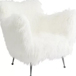 KARE Design Sessel Goldfinger Weis- Sessel