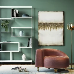 KARE Design Sessel Lofty Snake Rose- Sessel