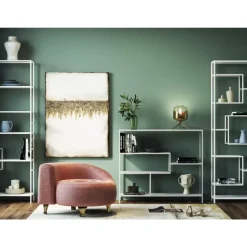 KARE Design Sessel Lofty Snake Rose- Sessel