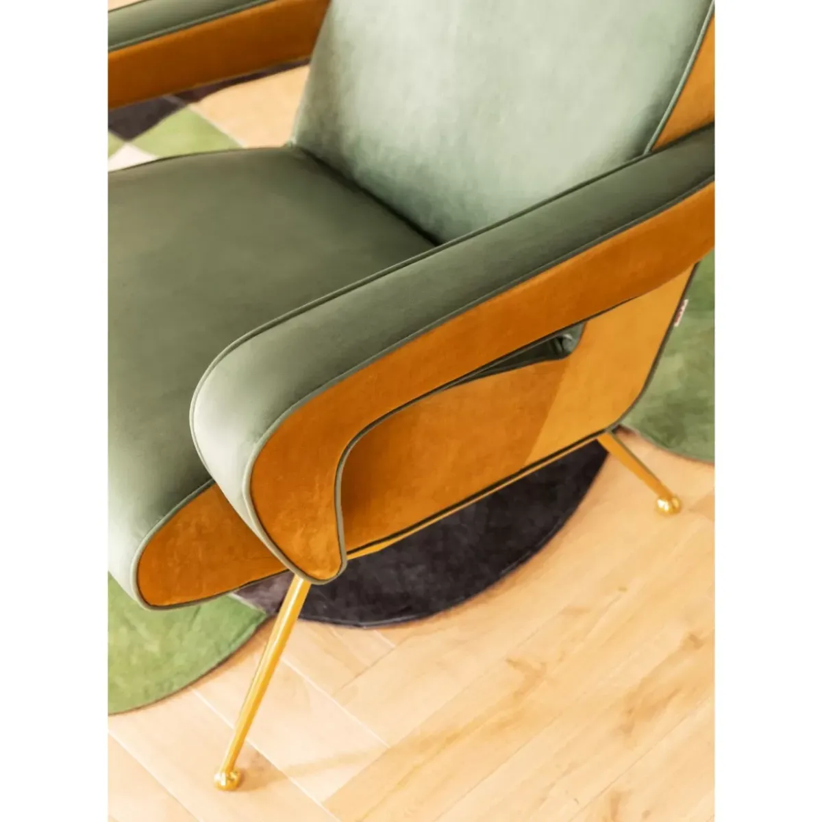 KARE Design Sessel Luna High Grun- Sessel