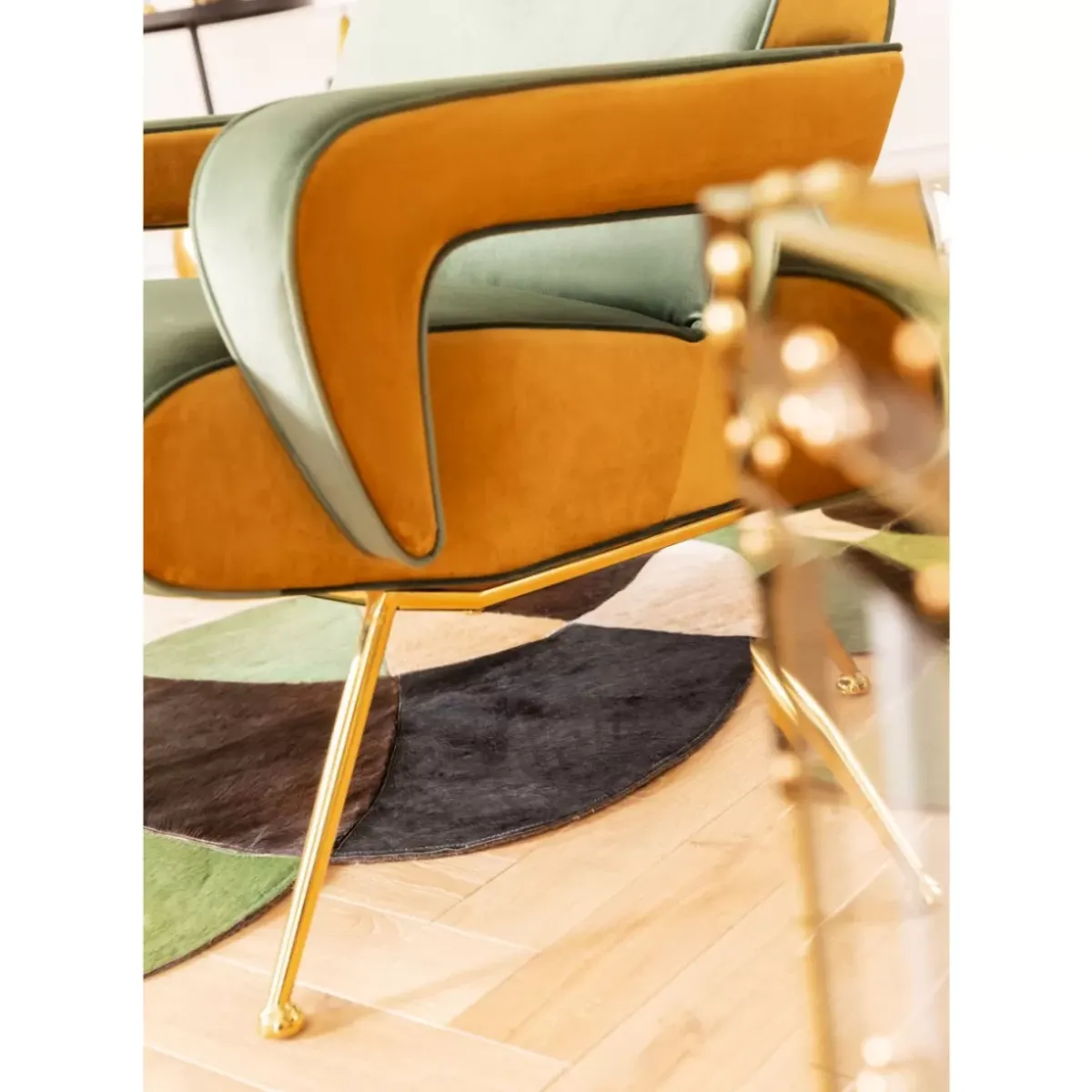 KARE Design Sessel Luna High Grun- Sessel