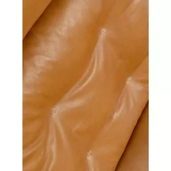 KARE Design Sessel Mit Hocker Breno Braun- Sessel