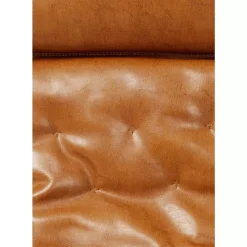 KARE Design Sessel Mit Hocker Washington Braun- Sessel