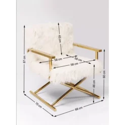 KARE Design Sessel Mr. Fluffy- Sessel