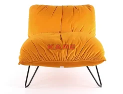 KARE Design Sessel Porto Pino Gelb- Sessel