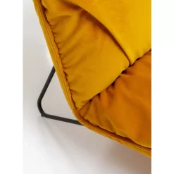 KARE Design Sessel Porto Pino Gelb- Sessel