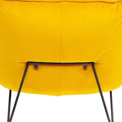 KARE Design Sessel Porto Pino Gelb- Sessel