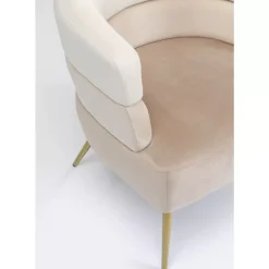 KARE Design Sessel Sandwich Creme- Sessel