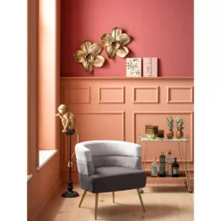 KARE Design Sessel Sandwich Grau- Sessel