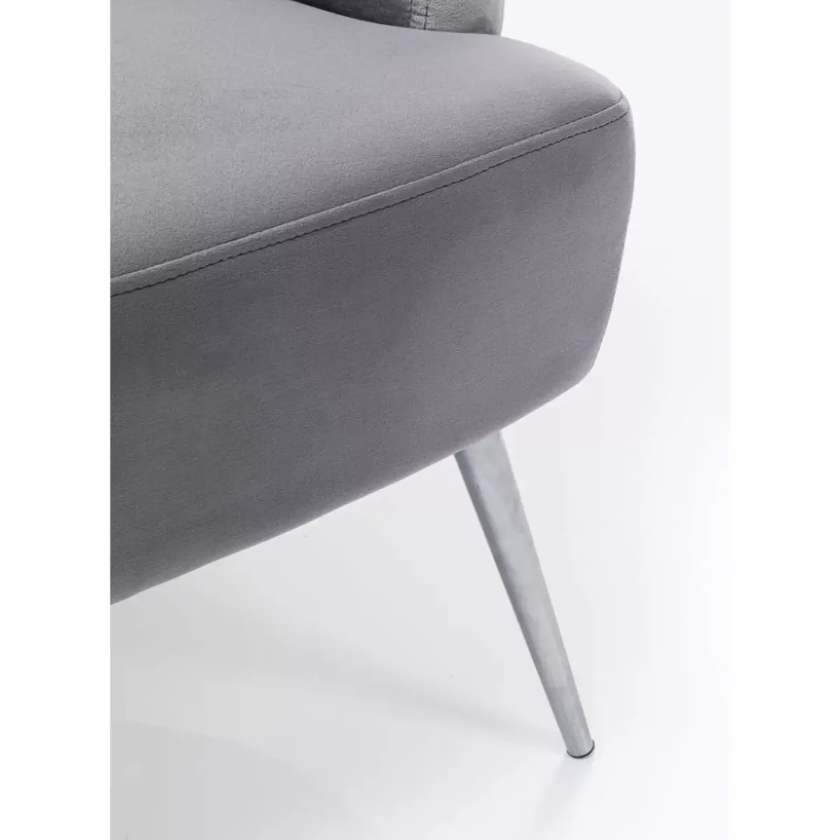 KARE Design Sessel Sandwich Grau- Sessel