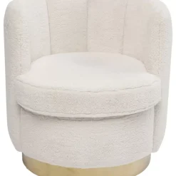 KARE Design Sessel Silhouette Fur Weiss- Sessel