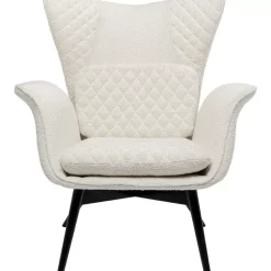 KARE Design Sessel Tudor Boucle Creme- Sessel