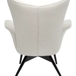 KARE Design Sessel Tudor Boucle Creme- Sessel