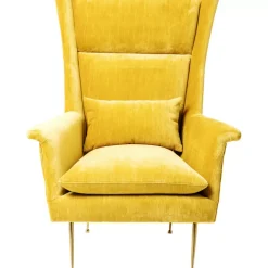 KARE Design Sessel Vegas Forever Gelb- Sessel