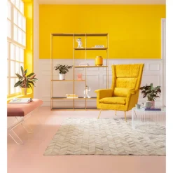 KARE Design Sessel Vegas Forever Gelb- Sessel