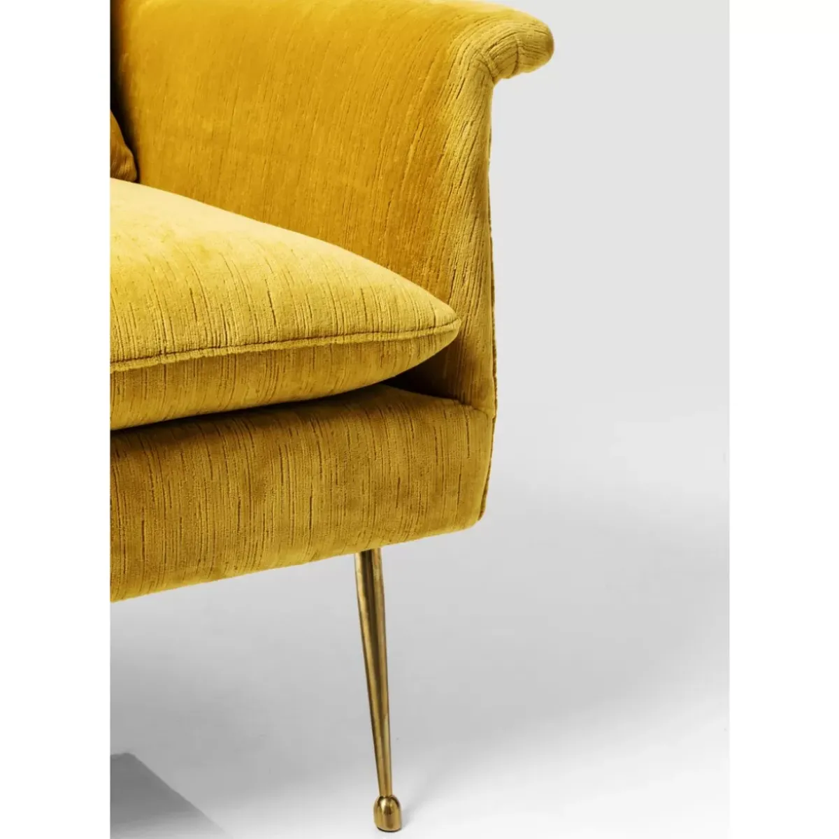 KARE Design Sessel Vegas Forever Gelb- Sessel