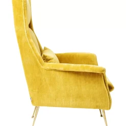 KARE Design Sessel Vegas Forever Gelb- Sessel