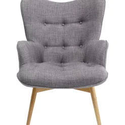 KARE Design Sessel Vicky Grau- Sessel
