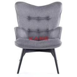 KARE Design Sessel Vicky Loco Grau- Sessel