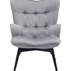 KARE Design Sessel Vicky Loco Grau- Sessel