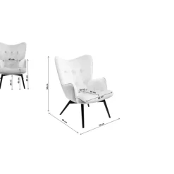 KARE Design Sessel Vicky Loco Taupe- Sessel