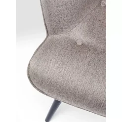 KARE Design Sessel Vicky Loco Taupe- Sessel