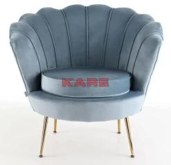 KARE Design Sessel Water Lily Aqua- Sessel