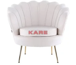 KARE Design Sessel Water Lily Beige- Sessel