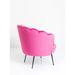 KARE Design Sessel Water Lily Black Pink- Sessel