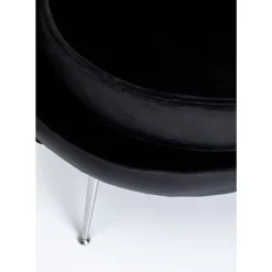 KARE Design Sessel Water Lily Chrom Schwarz- Sessel