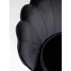 KARE Design Sessel Water Lily Chrom Schwarz- Sessel