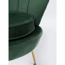 KARE Design Sessel Water Lily Dunkel Grun- Sessel