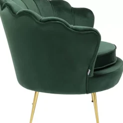 KARE Design Sessel Water Lily Dunkel Grun- Sessel