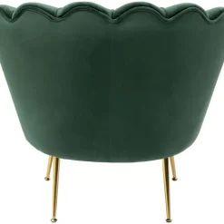 KARE Design Sessel Water Lily Dunkel Grun- Sessel